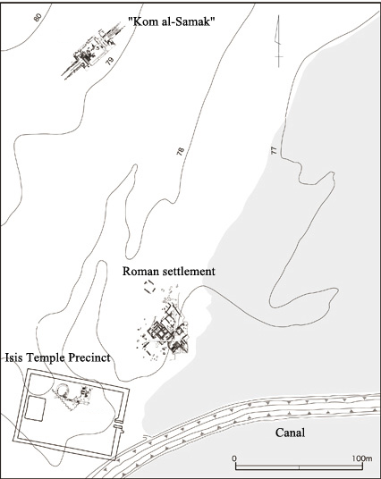 マルカタ南遺跡地図