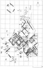 ローマ住居址遺構図1